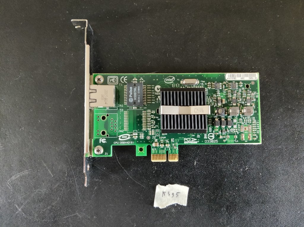 PCI Intel Pro/1000 PT Desktop Adapter [K495] 6-6, Ophalen of Verzenden, Zo goed als nieuw, Intern, Intel