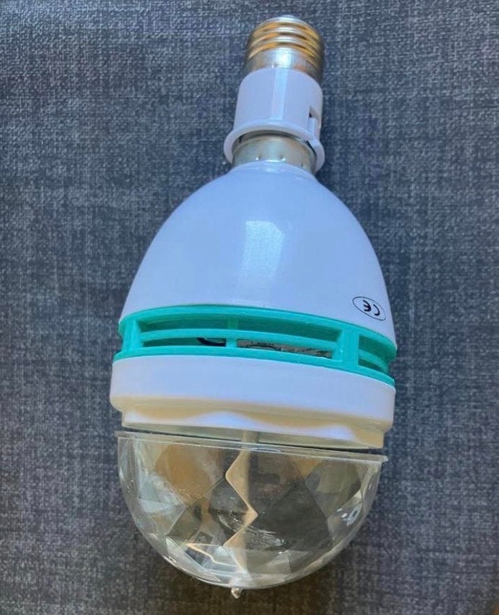LED Disco Lamp E27 - Feestverlichting, Huis en Inrichting, Lampen | Losse lampen, Zo goed als nieuw, Led-lamp, Minder dan 10 watt