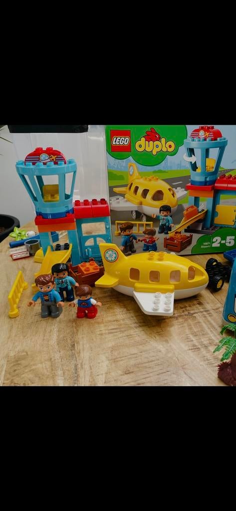 Lego Duplo Vliegveld (10871) - Complete set, Ophalen, Gebruikt, Overige thema's, Compleet