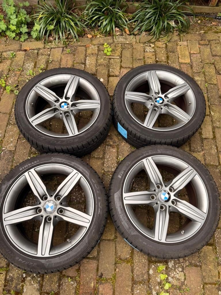 Originele 17 inch BMW Velgen Style 379 | 1- & 2-Serie | TPMS, Ophalen, Gebruikt, Velg(en), 17 inch