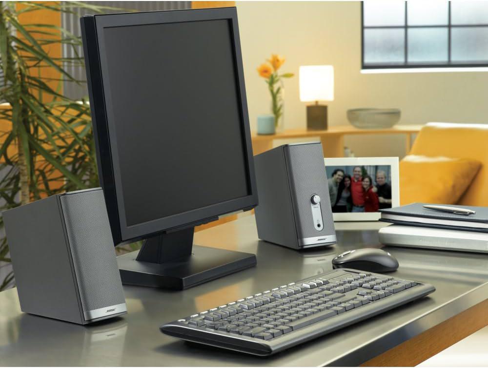 Bose PC multimedialuidsprekers. Donker Grijs, Ophalen, Gebruikt