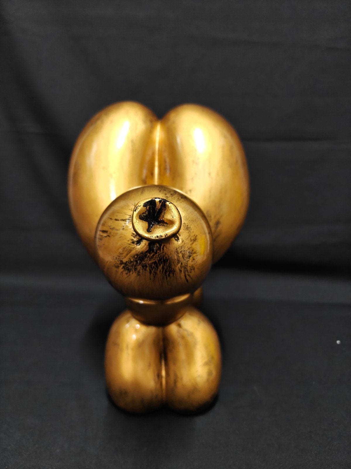 Ballon Hond, Jeff Koons Replica, goud brons gekleurd., Verzamelen, Ophalen of Verzenden, Nieuw, Dier