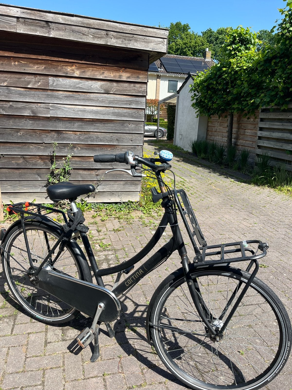 Cortina Transportfiets Dames Zwart - Zo goed als nieuw, Terugtraprem, Versnellingen, Zo goed als nieuw, 50 tot 53 cm