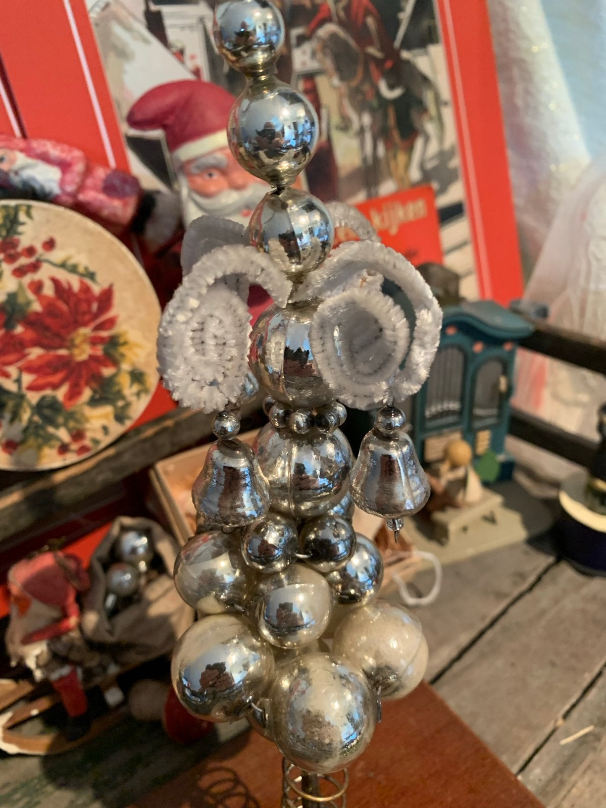 Kerst boom piek bijzondere uitvoering, Diversen, Gebruikt, T, Ophalen of Verzenden, N