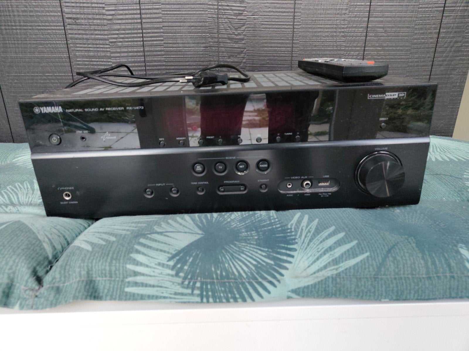 Yamaha RX-V473 Natural Sound AV Receiver, Ophalen, Gebruikt, Yamaha, 60 tot 120 watt