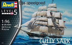 Revell 1:96 CUTTY SARK Zeil Boot 5422 modelbouw schip, Ophalen of Verzenden, Nieuw, 1:50 tot 1:200, Revell