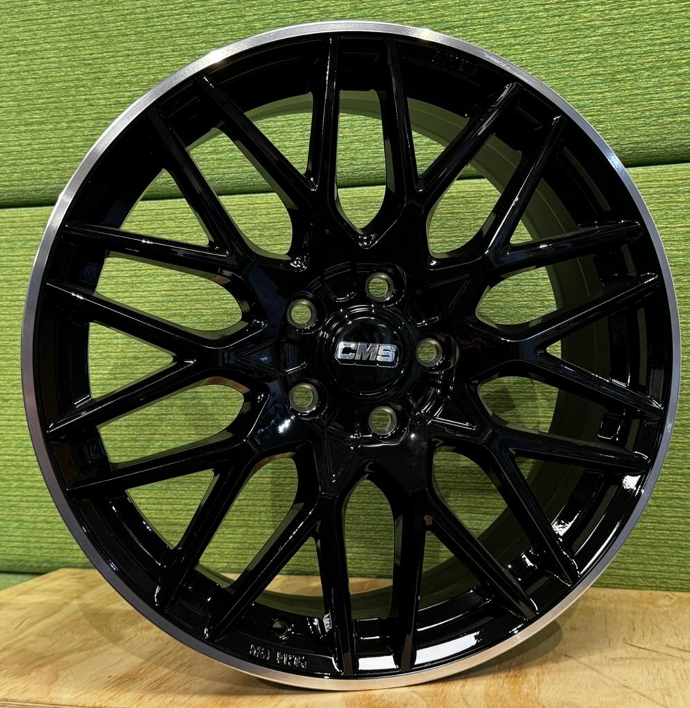 Nieuwe 18 inch zwarte velgen 5x112 Audi Volkswagen Seat, Auto-onderdelen, Banden en Velgen, Ophalen, 18 inch, Info@bandenbunker.nl