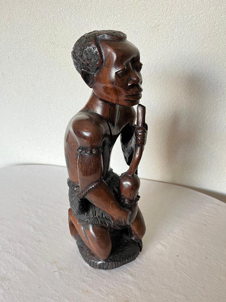 Houtsnijwerk Hout Snijwerk Houten Beeld Afrikaans Afrika, Antiek en Kunst, Kunst | Beelden en Houtsnijwerken, Houtsnijwerk, Handgemaakt
