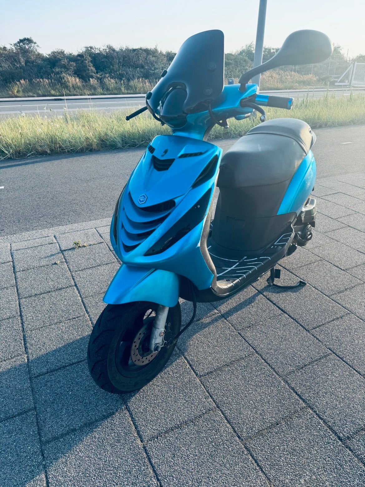 Zip scooter, Fietsen en Brommers, Scooters | Piaggio, Gebruikt, Zip, Maximaal 25 km/u, Benzine, Ophalen
