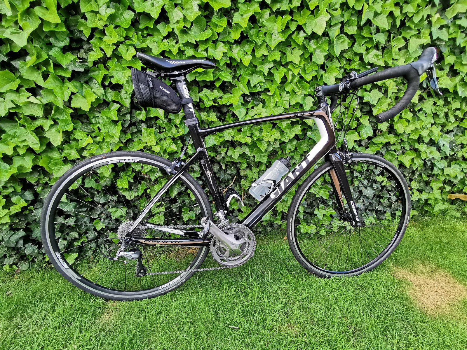 Giant defi 2 aeroframe composite carbon maat 56 racefiets, Ophalen, Gebruikt, Velgrem, Giant