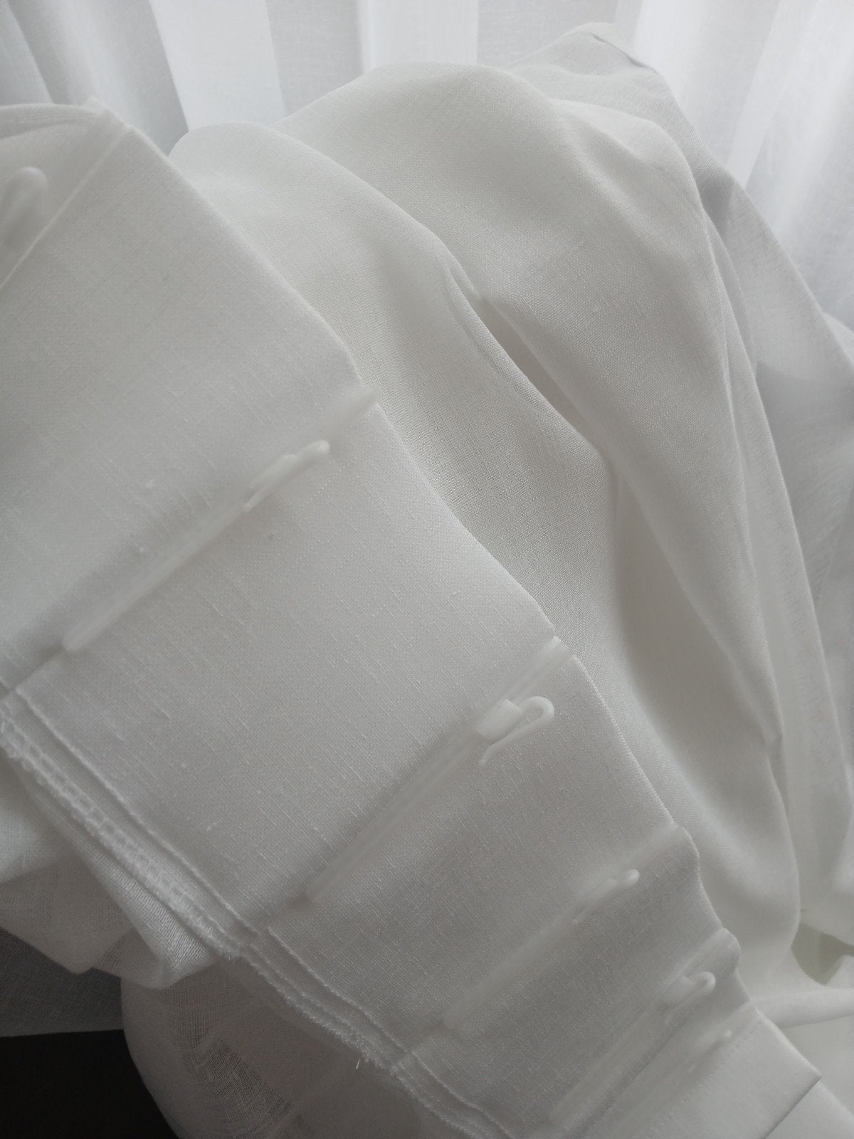 Vitrage /Inbetween, Vitrage, 400 cm, Kwantum, Wit