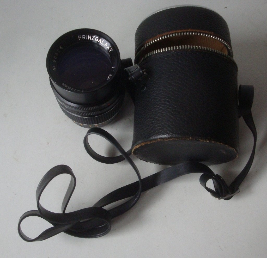 Prinzgalaxy 1:35 f=135 mm, in foedraal, Overige merken, Zo goed als nieuw, 135 mm, Telelens