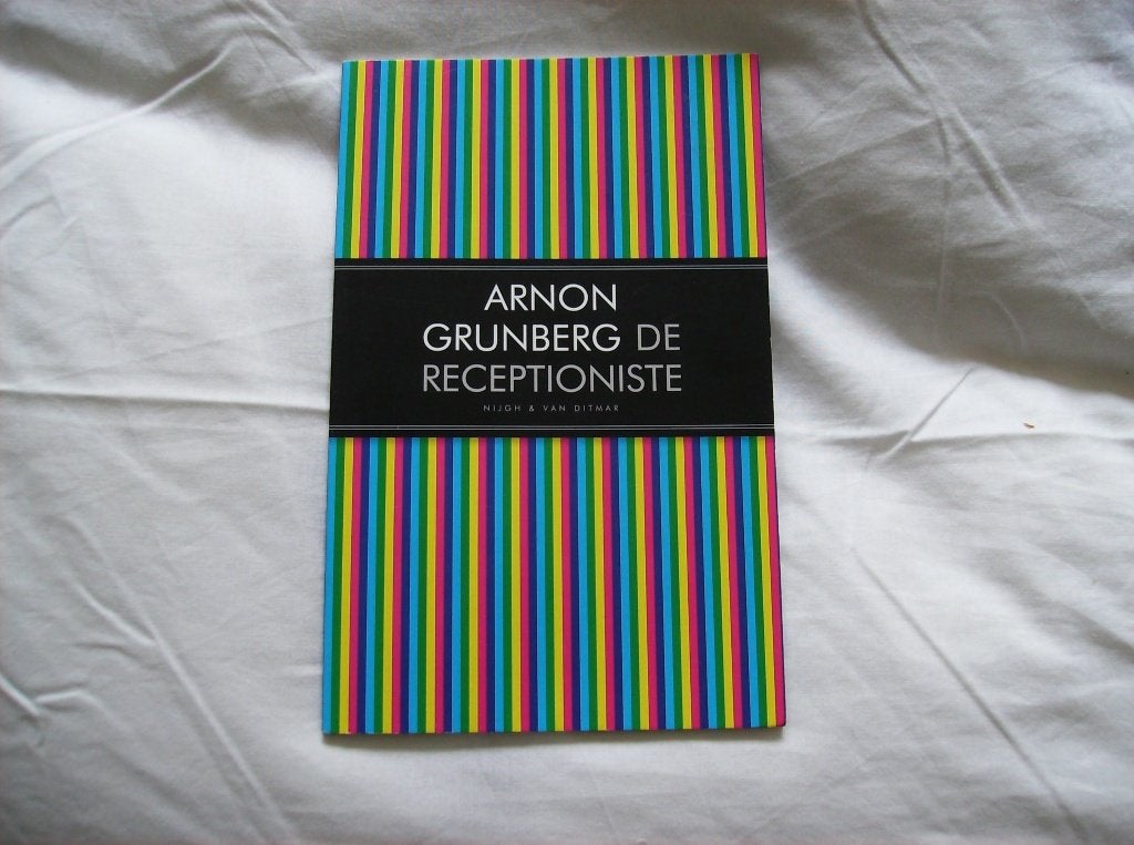ARNON GRUNBERG, DE RECEPTINISTE, Ophalen of Verzenden, Zo goed als nieuw, Arnon Grunberg