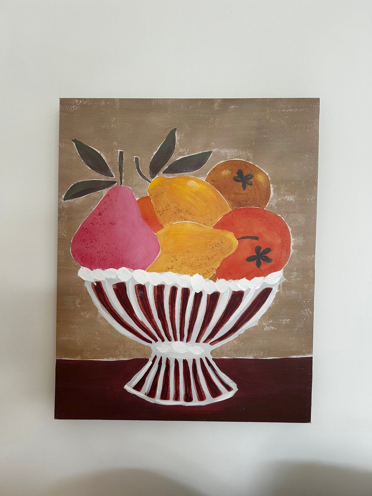 Canvas schilderij, Ophalen