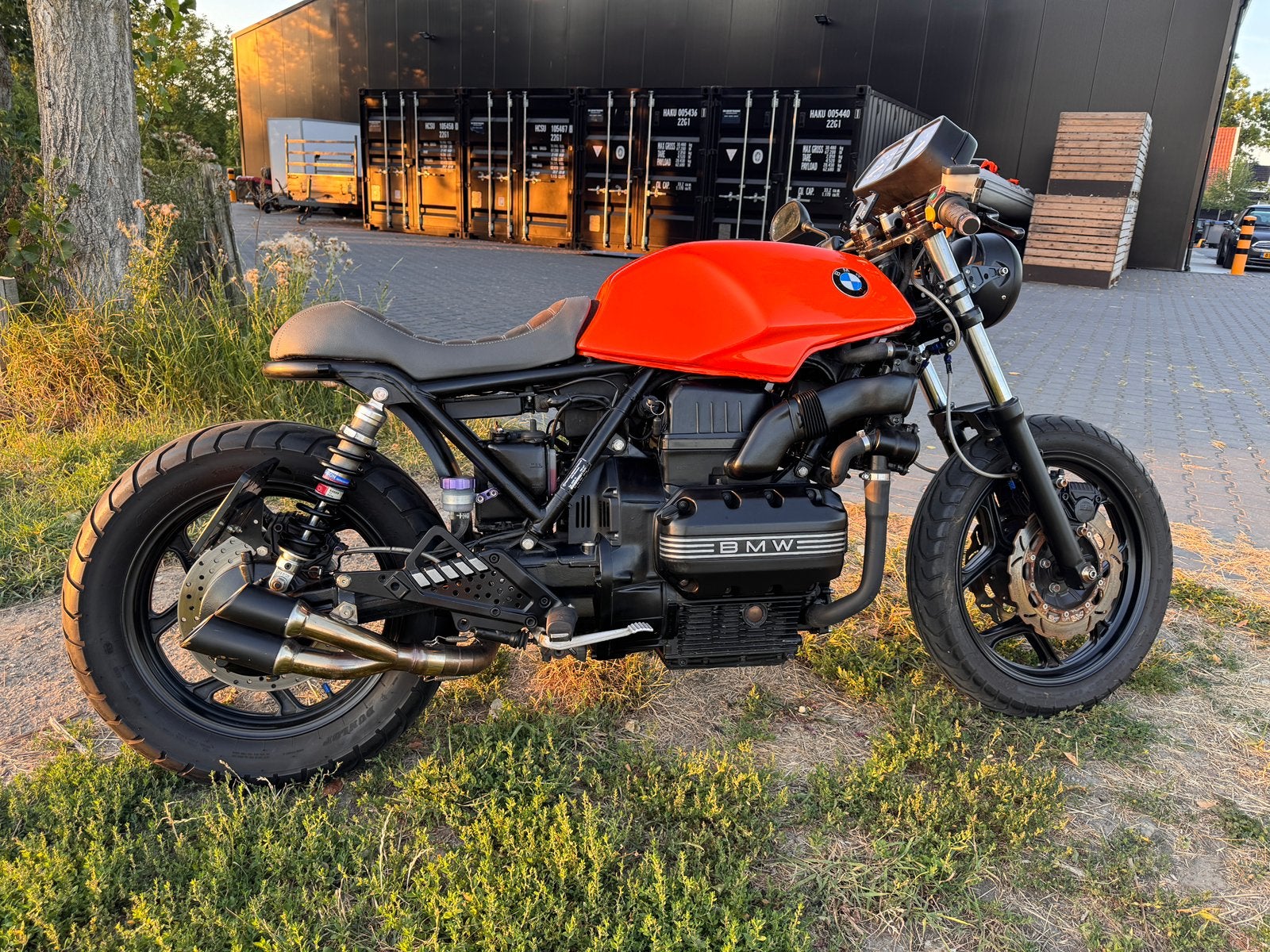 BMW K75 caferacer - naked, 750 cc, Occasion, LED Verlichting, Motorrijbewijs A