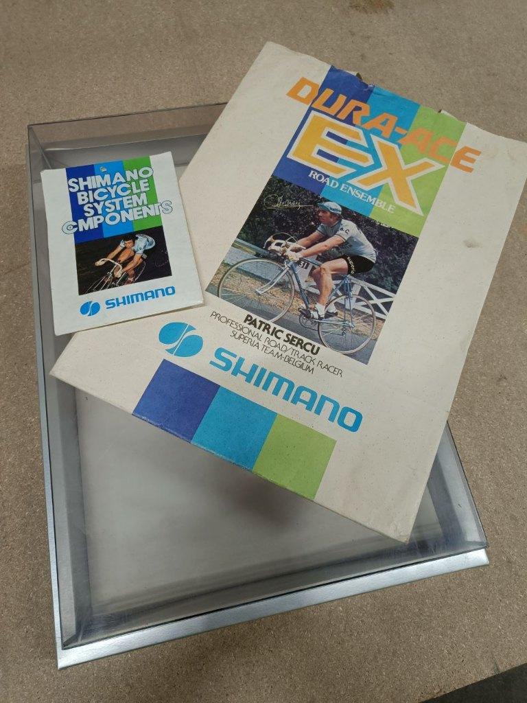 Shimano Dura Ace 10 pitch Pista 7400 promo materiaal display, Fietsen en Brommers, Ophalen of Verzenden, Gebruikt, Overige typen