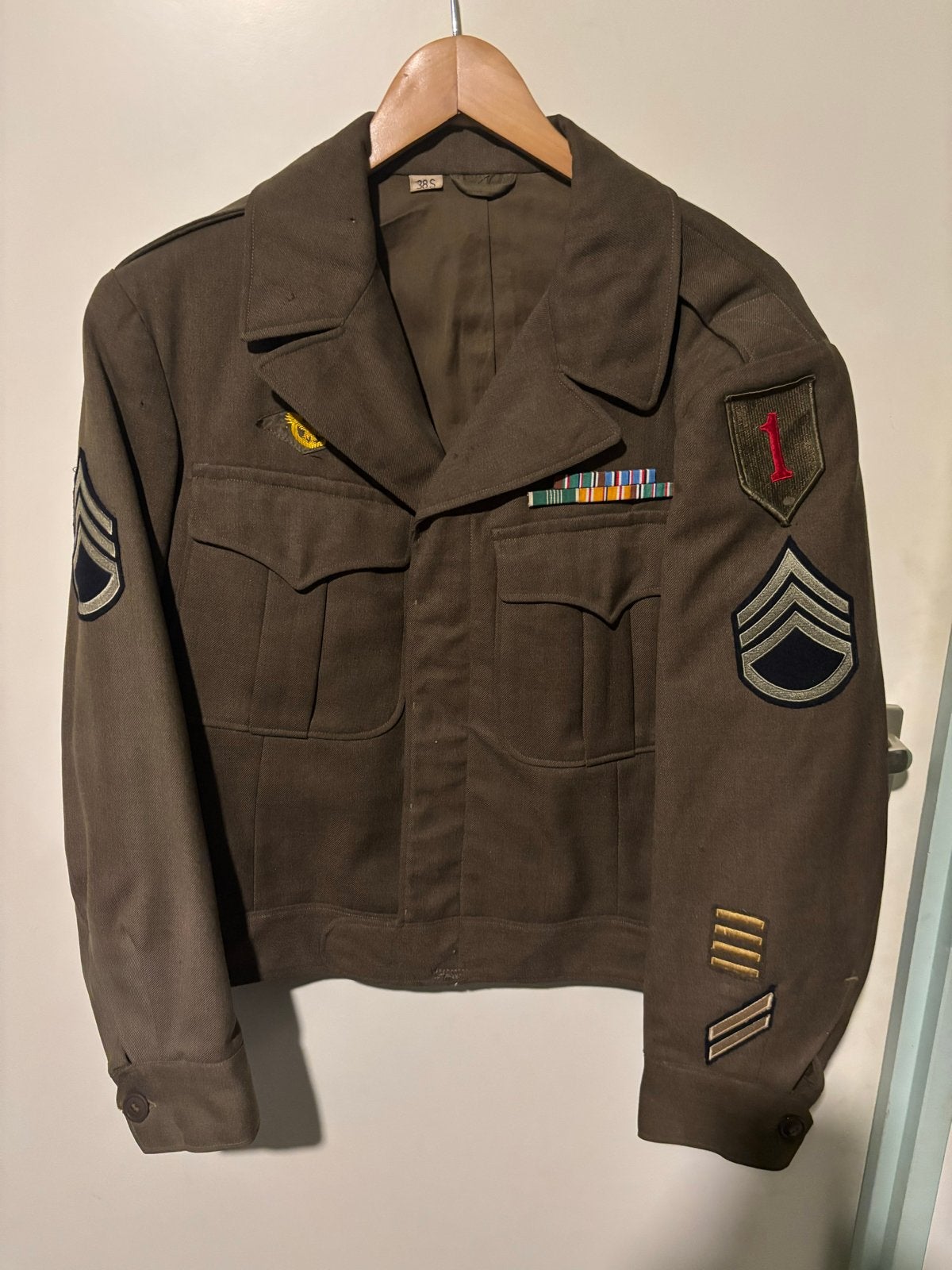 US ike jacket, Verzamelen, Ophalen of Verzenden, Landmacht, Amerika, Kleding of Schoenen