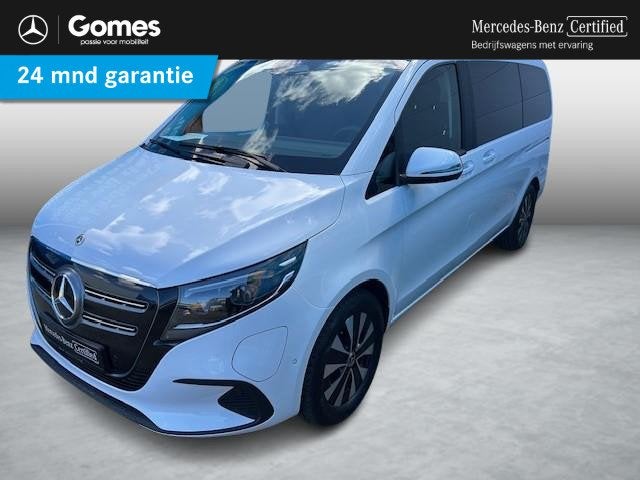 Mercedes-Benz EQV 300 L2 90kWh DC | Stoelverwarming | Rijass, Auto's, Gebruikt, Zwart, 204 pk, Geïmporteerd