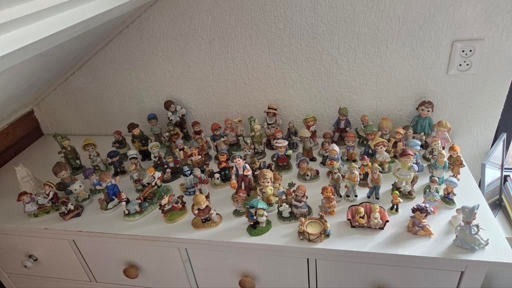Collectie porseleinen beeldjes, Ophalen of Verzenden, Zo goed als nieuw