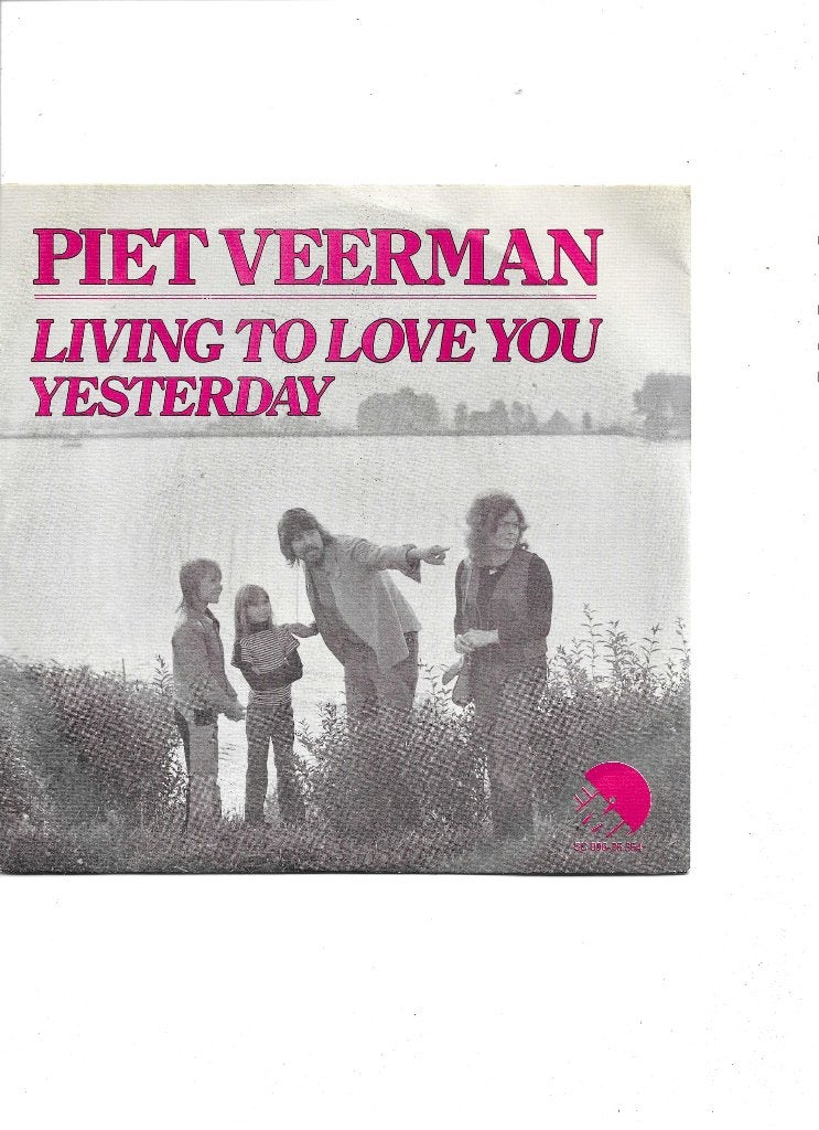 Single Piet Veerman - Living to love you, Ophalen of Verzenden, Gebruikt
