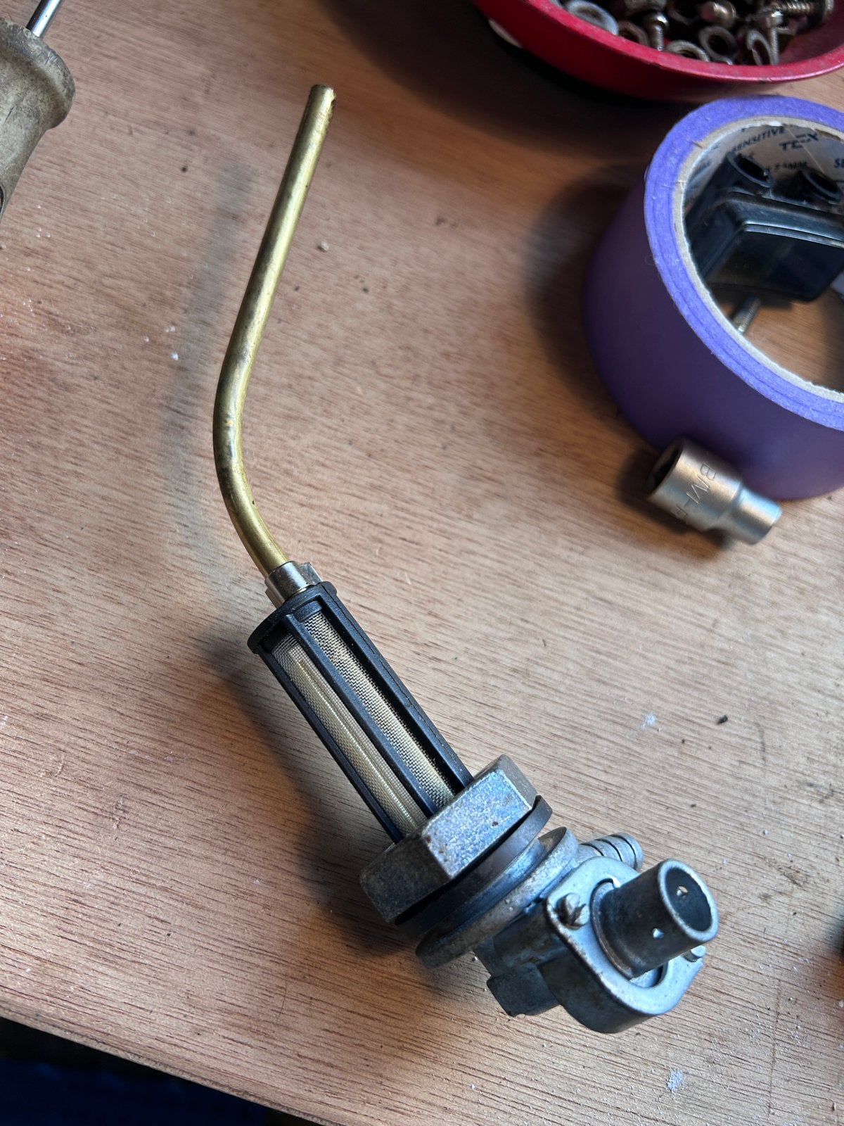 Brandstofkraan met filter vespa pk50, Ophalen of Verzenden, Nieuw