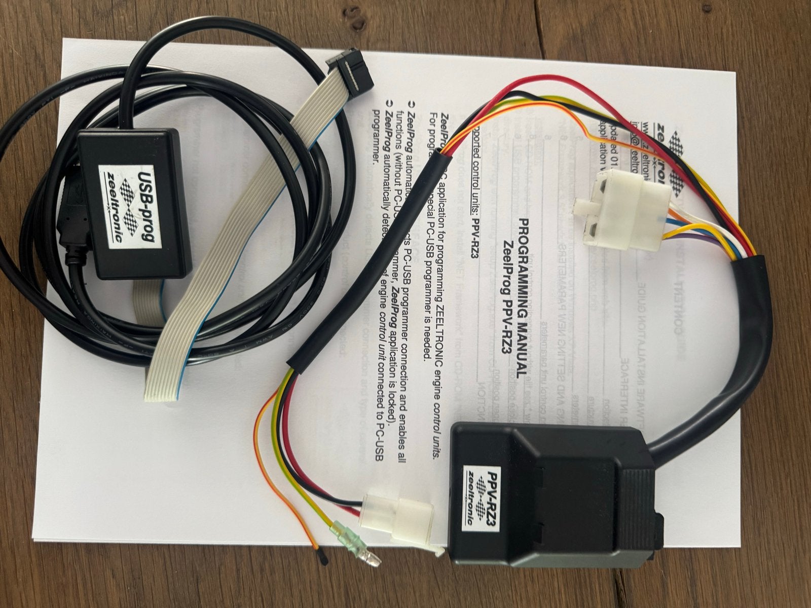 Zeeltronic PPV-RZ3 met USB-prog.kabel, Ophalen of Verzenden, Gebruikt