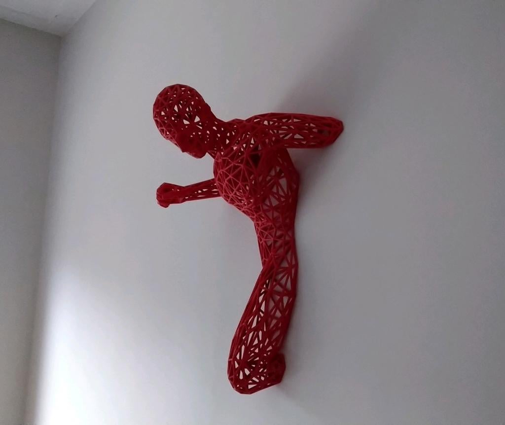 Andrea Giorgi 3D sculptuur Escape 2 Red, Antiek en Kunst, Ophalen of Verzenden