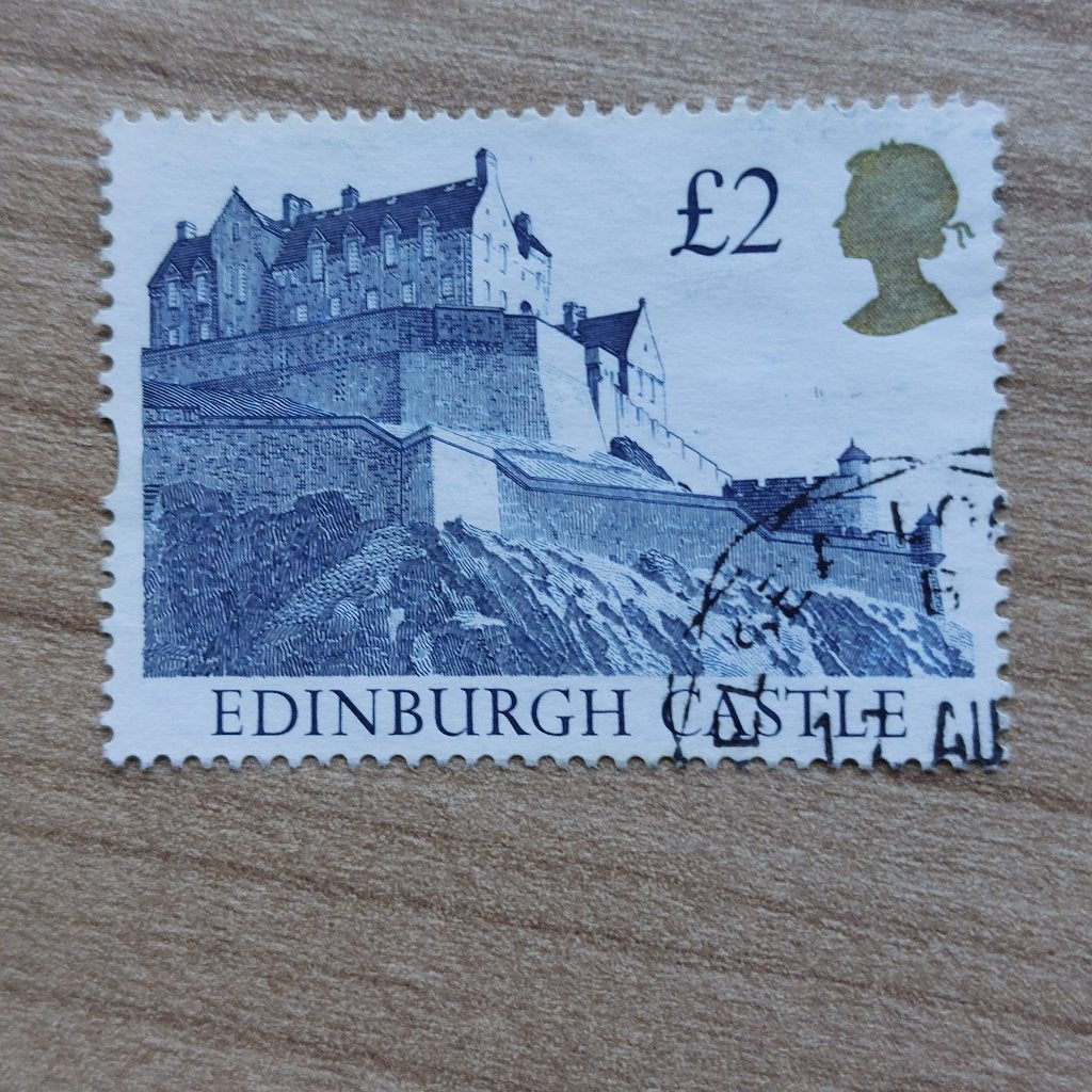 Engeland 1992 Kastelen Mi 1398  typt II, Ophalen of Verzenden, Gestempeld