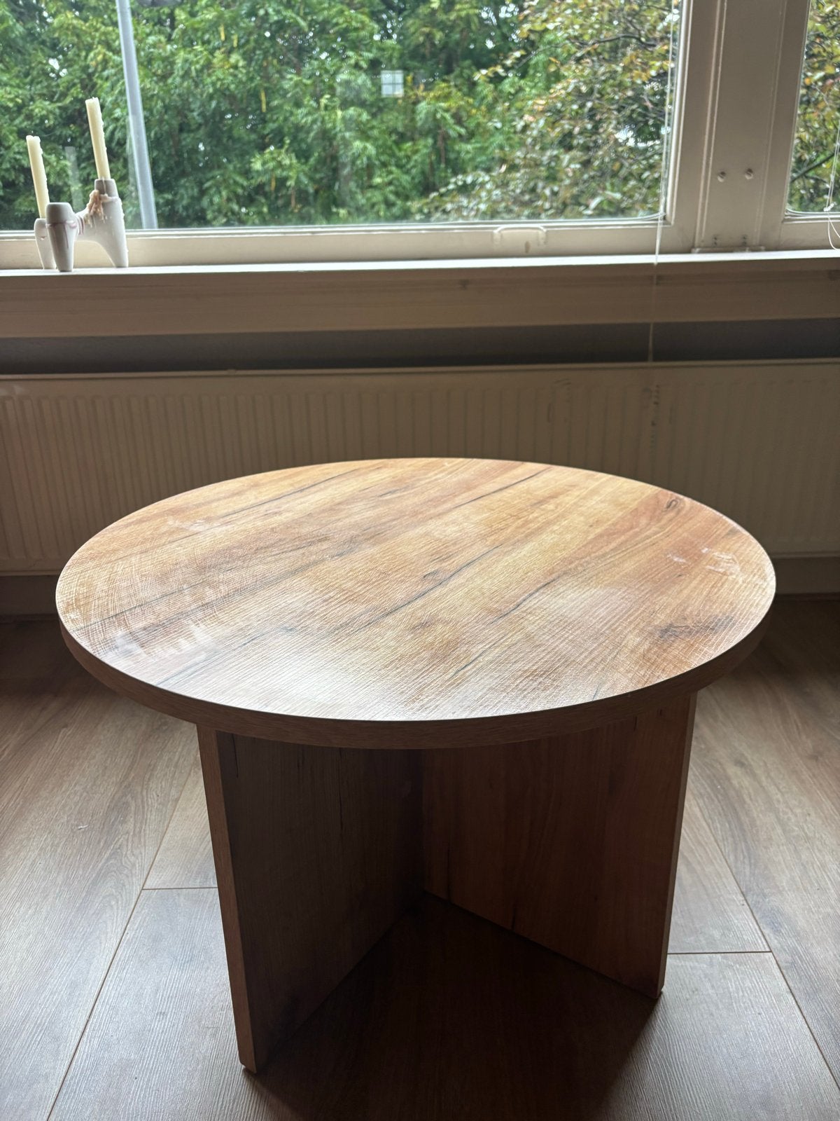 salontafel SPODSBJERG van JYSK, Ophalen, Gebruikt, Rond, 50 tot 100 cm