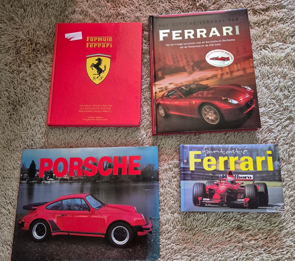 Exclusieve Autobooks: Ferrari & Porsche Collectie, Ophalen of Verzenden, Gelezen, Ferrari, Diverse auteurs