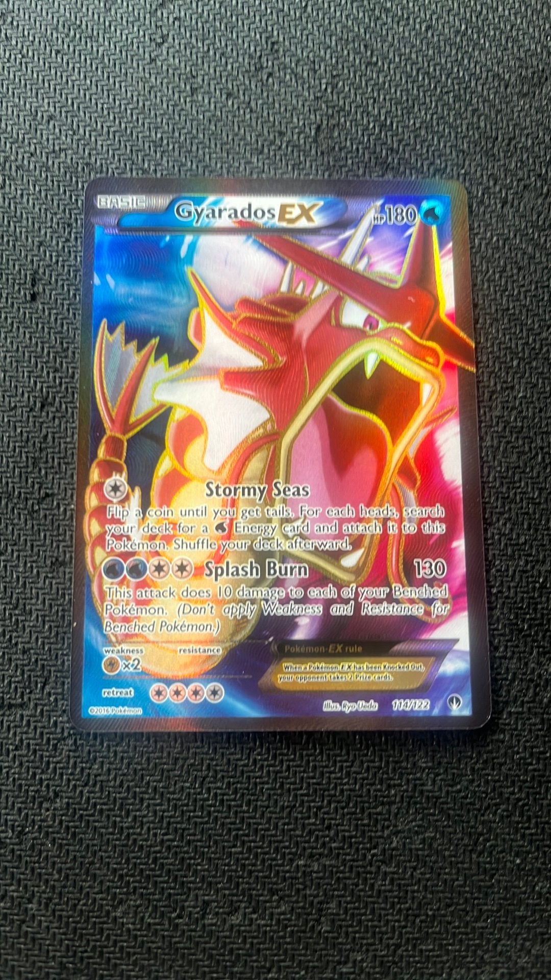 Gyarados EX 114/122 - Pokemon, Ophalen of Verzenden, Zo goed als nieuw