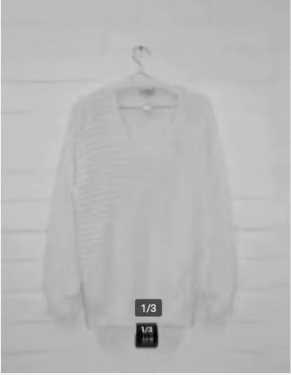 Repeat - Prachtige gebreide trui maat 44 - Nieuw €170, Repeat, Wit, Maat 42/44 (L), Nieuw