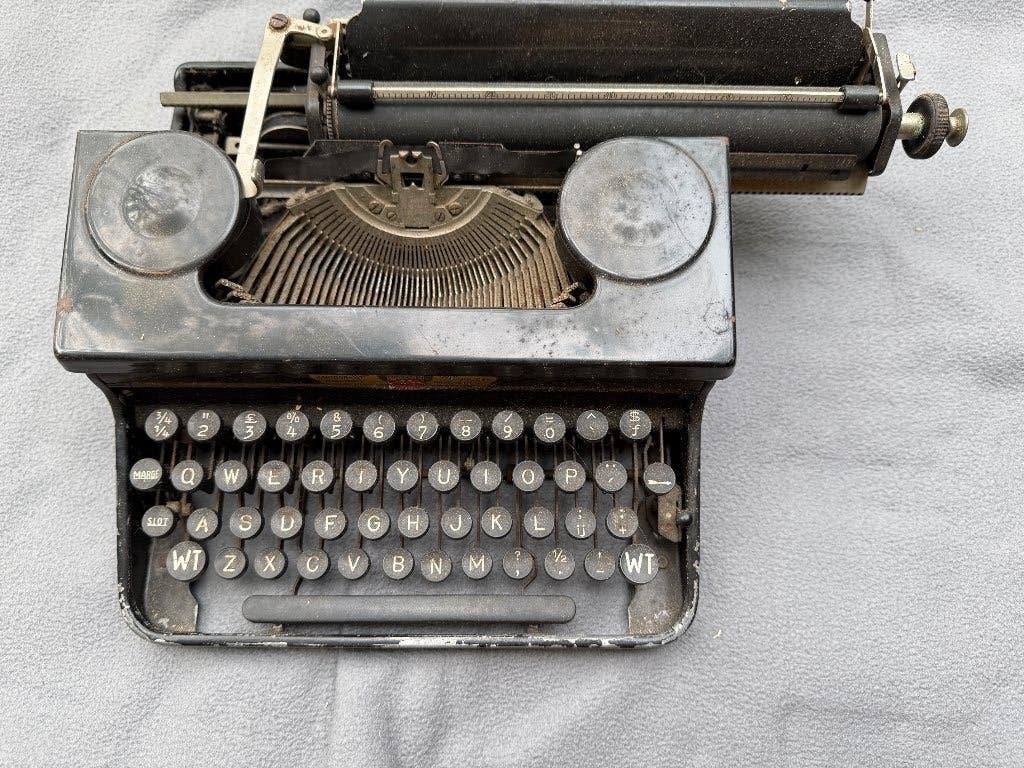 vintage typemachine, Ophalen of Verzenden, Gebruikt
