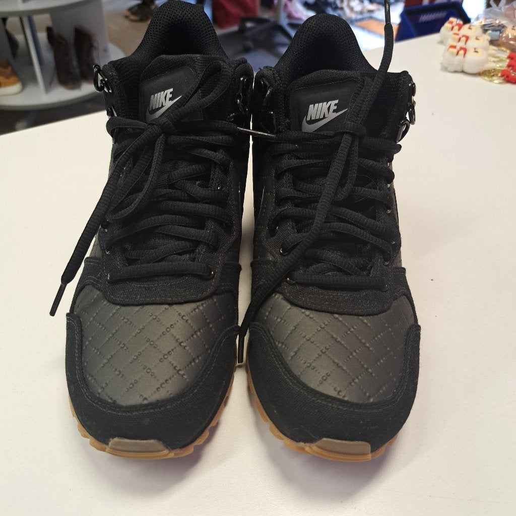 Nike sneakers mid high zwart sportief als nieuw! 37.5 49533, ., Zwart, Nike, Ophalen of Verzenden