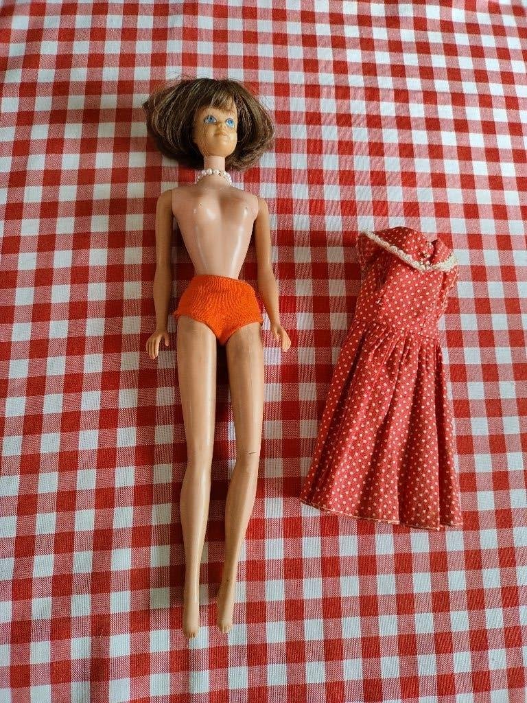 Vintage Midge Barbie 1958 Mattel, Ophalen of Verzenden, Gebruikt, Pop