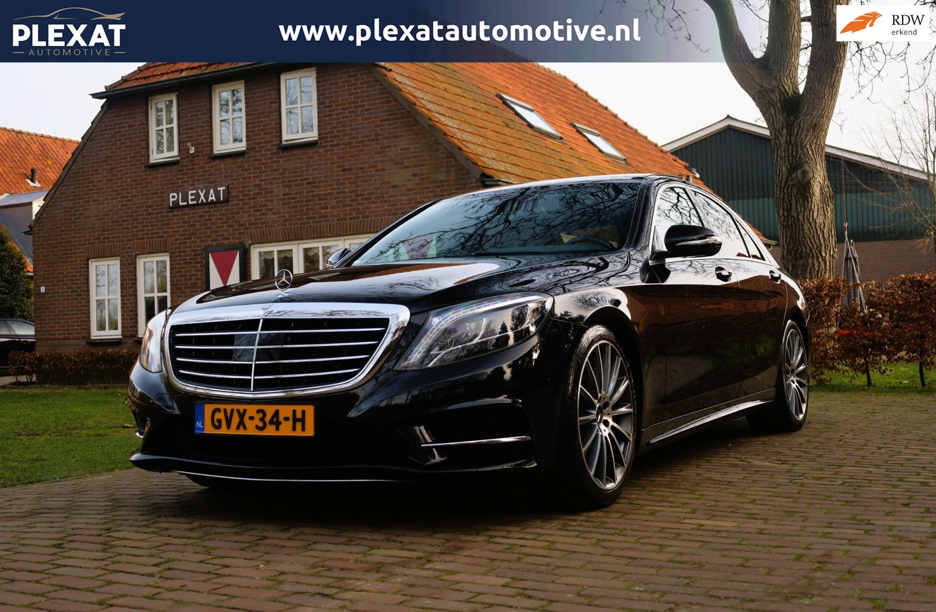 Mercedes-Benz S-klasse 350d Prestige Plus Aut. | AMG-Pakket, Auto's, Automaat, Achterwielaandrijving, Gebruikt, 259 pk