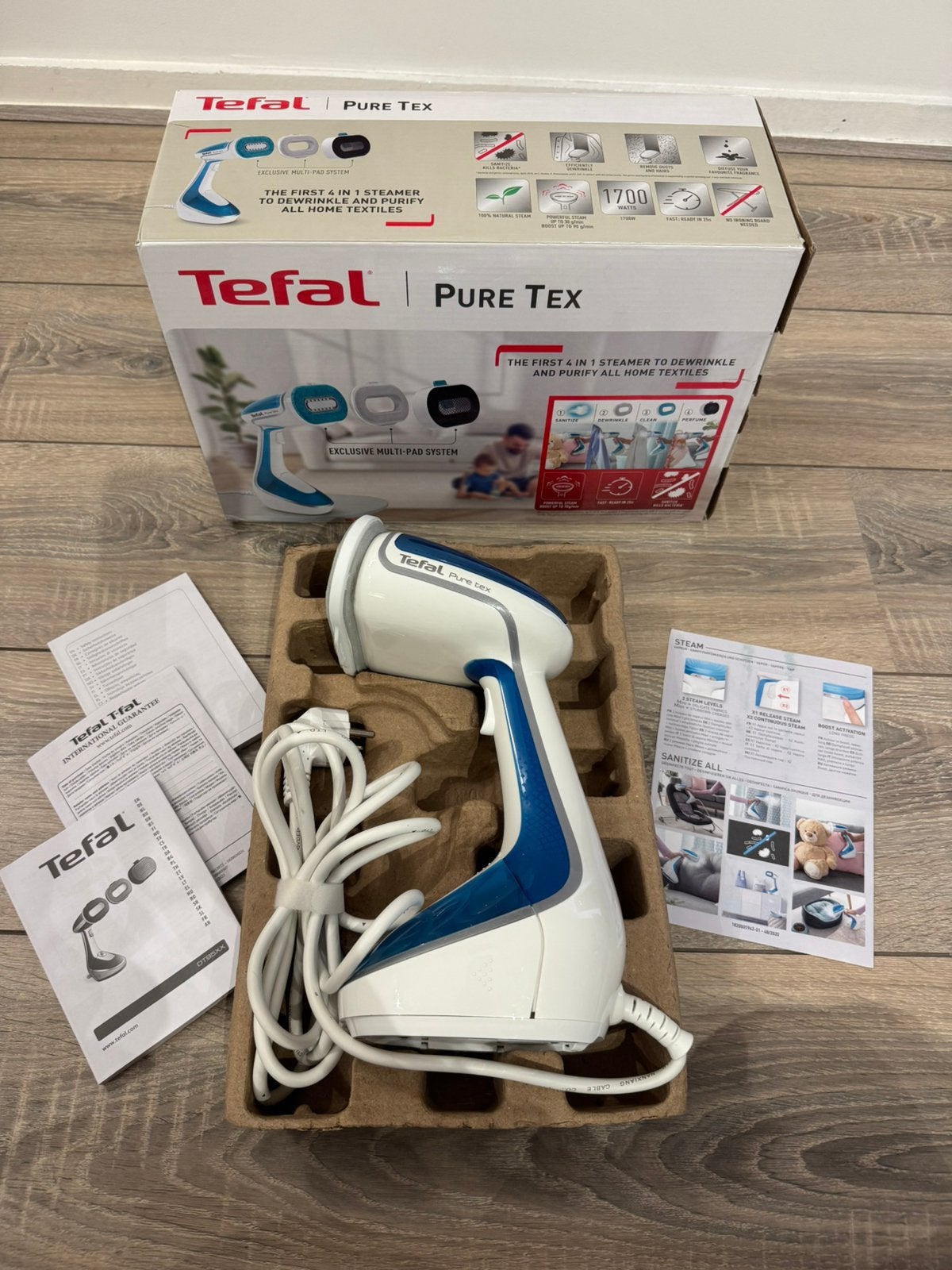 Tefal Pure Tex Steamer, Ophalen, Zo goed als nieuw