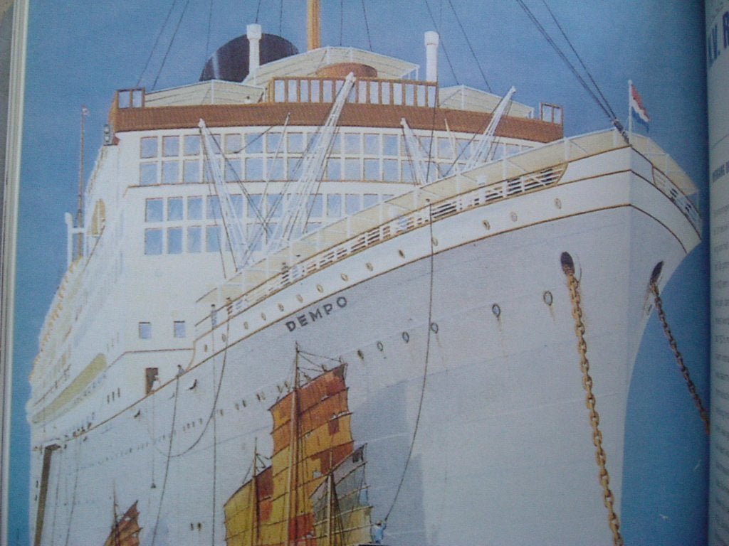 Koninklijke Rotterdamsche Lloyd., Verzamelen, Ophalen of Verzenden, Zo goed als nieuw, Motorboot, Boek of Tijdschrift