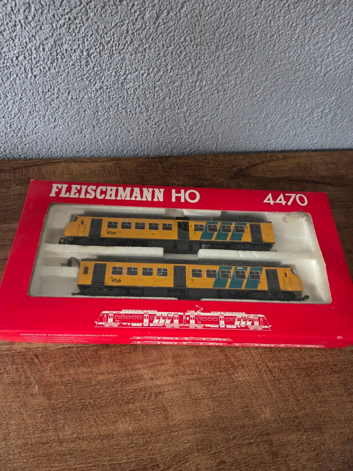 Fleischmann HO 4470 NS Treinstel - Zo goed als nieuw, Hobby en Vrije tijd, Modeltreinen | H0, Treinset, Fleischmann, Ophalen of Verzenden