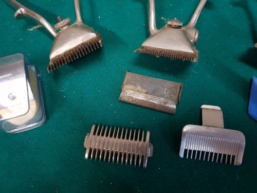 Scheer  gereedschap, antiek, van metaal, Ophalen of Verzenden