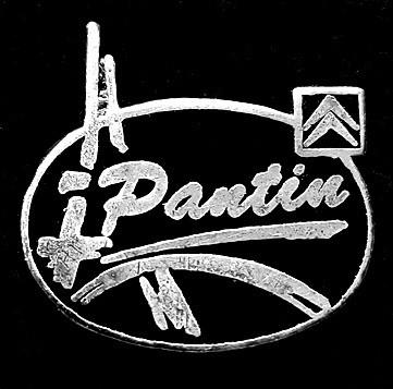 Citroën Pantin pin-zwart, Verzenden, Nieuw, Transport, Speldje of Pin