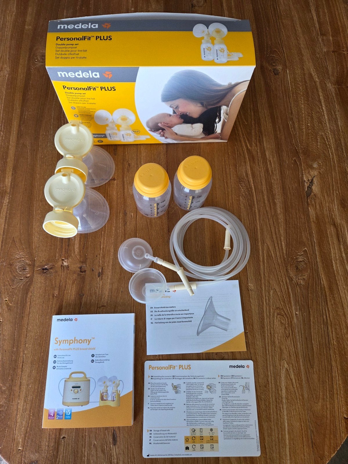 Medela PersonalFit Plus Dubbel Pomp Set - Borstkolf, Medela, Borstkolf, Ophalen of Verzenden, Zo goed als nieuw