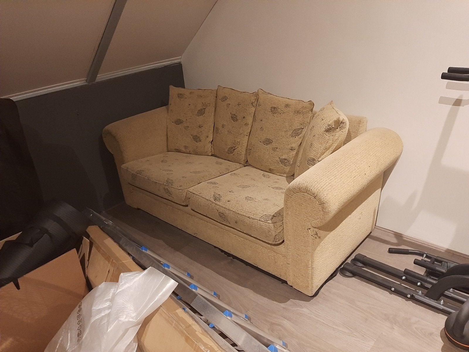 Prima bank, Ophalen, Gebruikt, Tweepersoons, 75 tot 100 cm