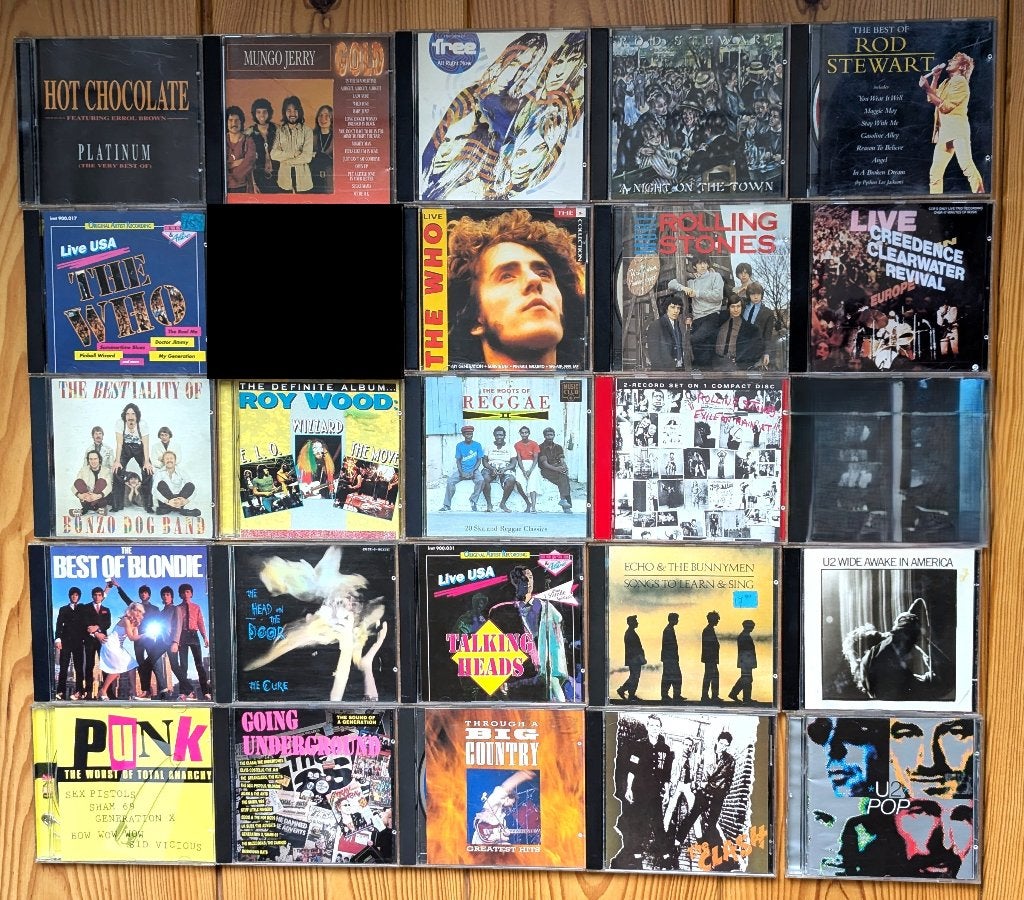 39 pop, rock cds te koop. 5 Euros per cd., Ophalen of Verzenden, Gebruikt, Poprock, Album