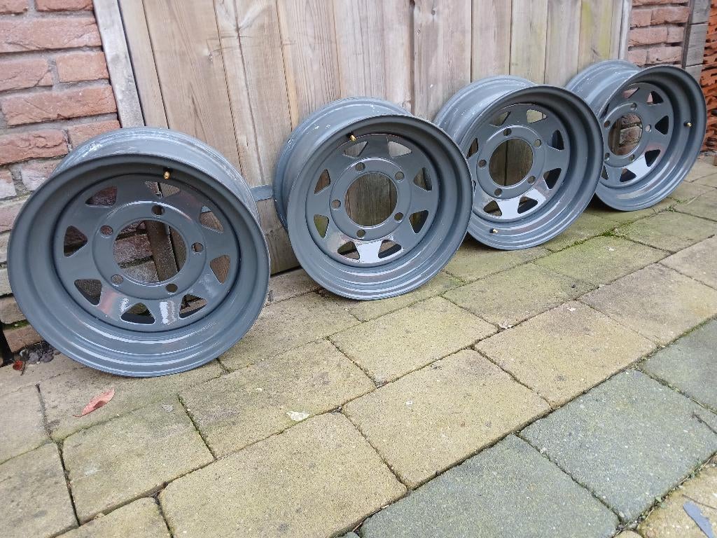 7j Mangels velgen Land Rover 5x165, Ophalen, Gebruikt, 15 inch, 235 mm