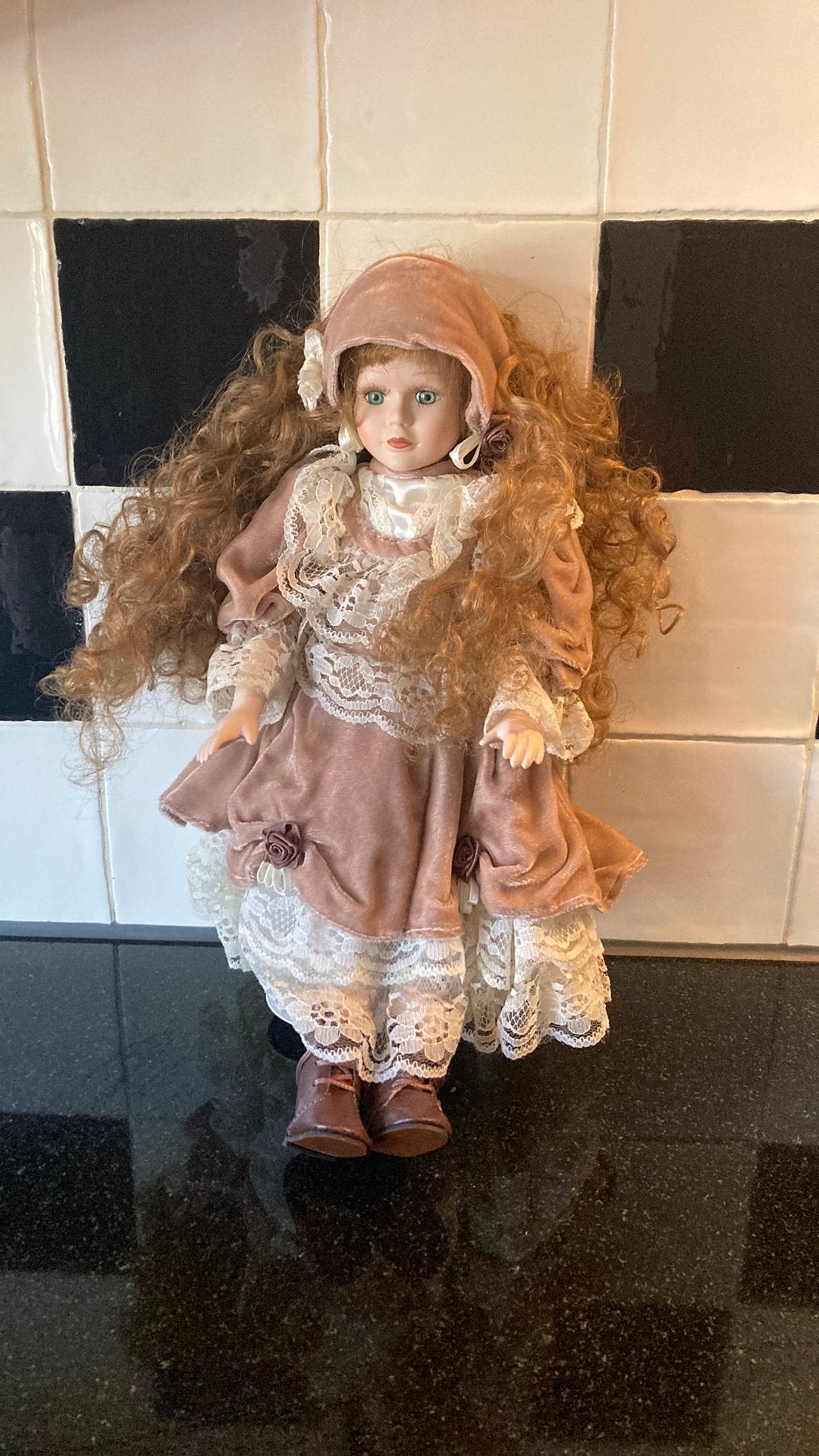 Marla porseleinen Vintage pop Seymour Mann Collection, Ophalen of Verzenden, Zo goed als nieuw, Pop