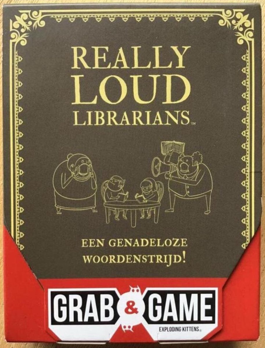 Really Loud Librarians - vanaf 8 jaar - ZGAN, Een of twee spelers, Ophalen of Verzenden, Zo goed als nieuw