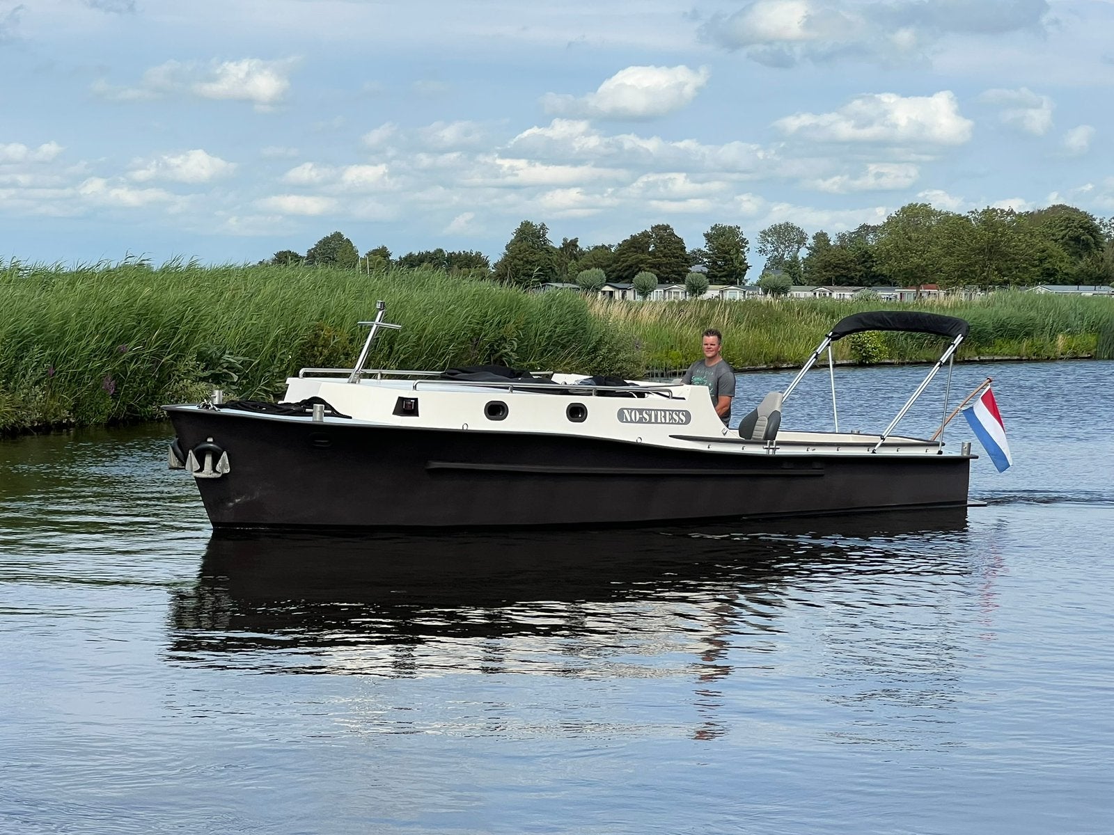 Barkas, 9 m, Diesel, Zo goed als nieuw, 80 pk