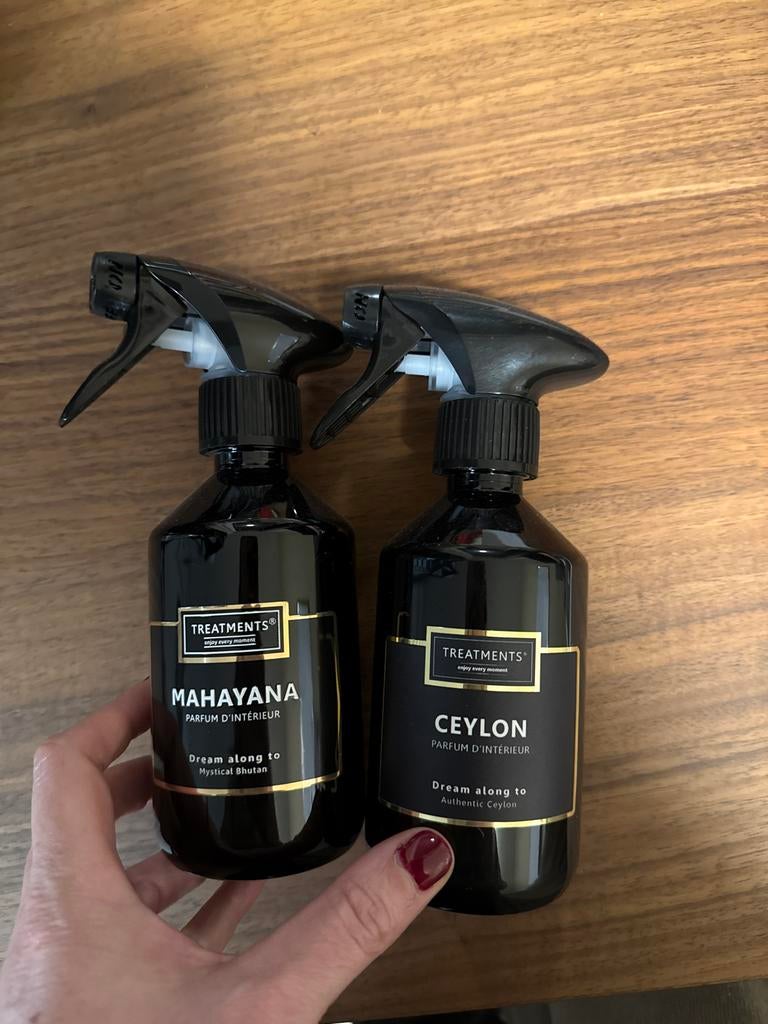 2x Nieuwe Homespray Treatments Ceylon & Mahayana, Ophalen of Verzenden, Nieuw