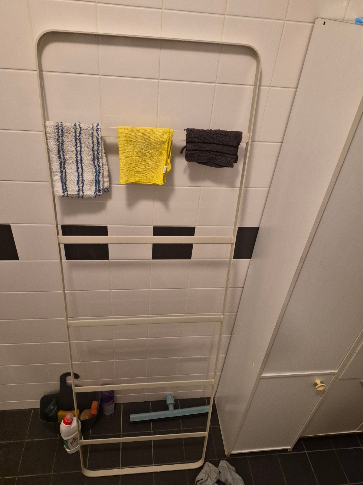 Sealskin  handdoekenrek/ladderrek voor badkamer, Ophalen, Handdoekenrek, Wit, Zo goed als nieuw